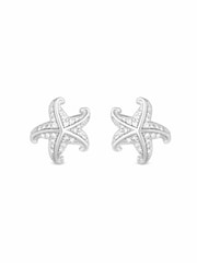 Simply Silver Sterling Silver Starfish Stud Earrings - Image 1 of 1