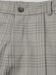 Angel & Rocket Grey Dawson Check Smart Shorts - Image 8 of 8