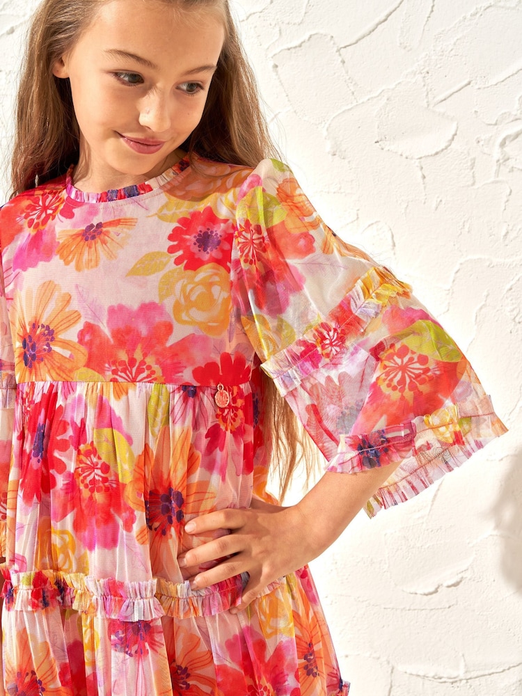 Angel & Rocket Elisa Printed Mesh Dress - Bild 3 von 3