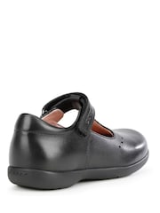 Geox Black Naimara Ballerina School Shoes - Image 2 of 4