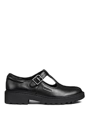 Geox Black Casey G. E Buckle School Shoes - Image 1 of 4