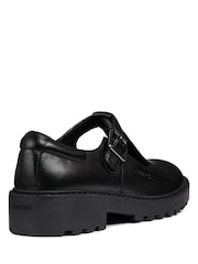 Geox Black Casey G. E Buckle School Shoes - Image 2 of 4