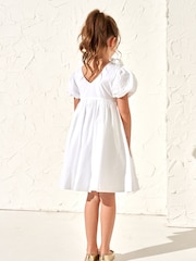 Angel & Rocket White Rose Corsage Loretta Dress - Image 2 of 3