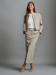 Neutrale Farbe - Utility Maxi Skirt - Bild 1 von 6