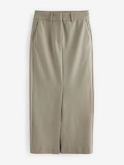 Neutrale Farbe - Utility Maxi Skirt - Bild 5 von 6