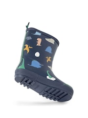 Liewood Blue Mason Thermo Rainboot Wellies - Image 3 of 4