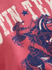 Red Western Sweatshirt - Image 7 of 9
