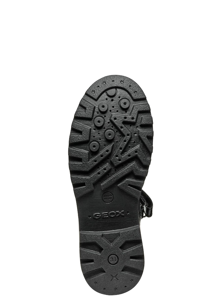 Geox Black Casey Ballerina Patent School Shoes - Image 5 of 5 Geox Black Casey Ballerina Patent School Shoes - Image 5 of 5