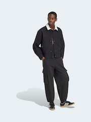 adidas Originals Black Premium Essentials Bomber Jacket - Image 3 of 6