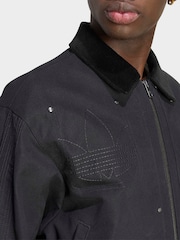 adidas Originals Black Premium Essentials Bomber Jacket - Image 4 of 6