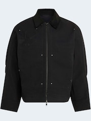 adidas Originals Black Premium Essentials Bomber Jacket - Image 6 of 6