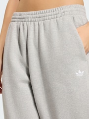 adidas Originals Grey Essentials Loose Fleece Joggers - Image 3 of 5