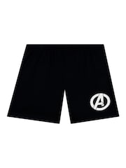 Character Black Marvel Avengers Short Pyjamas - Image 10 of 12