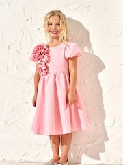 Angel & Rocket Pink Cascade Corsage Dress - Image 2 of 3