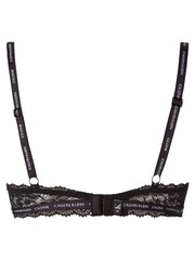 Черный кружевной бюстгальтер с мягкими чашечками Calvin Klein CK One Demi - Изображение 5 из 6
