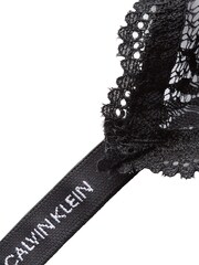 Черный кружевной бюстгальтер с мягкими чашечками Calvin Klein CK One Demi - Изображение 6 из 6