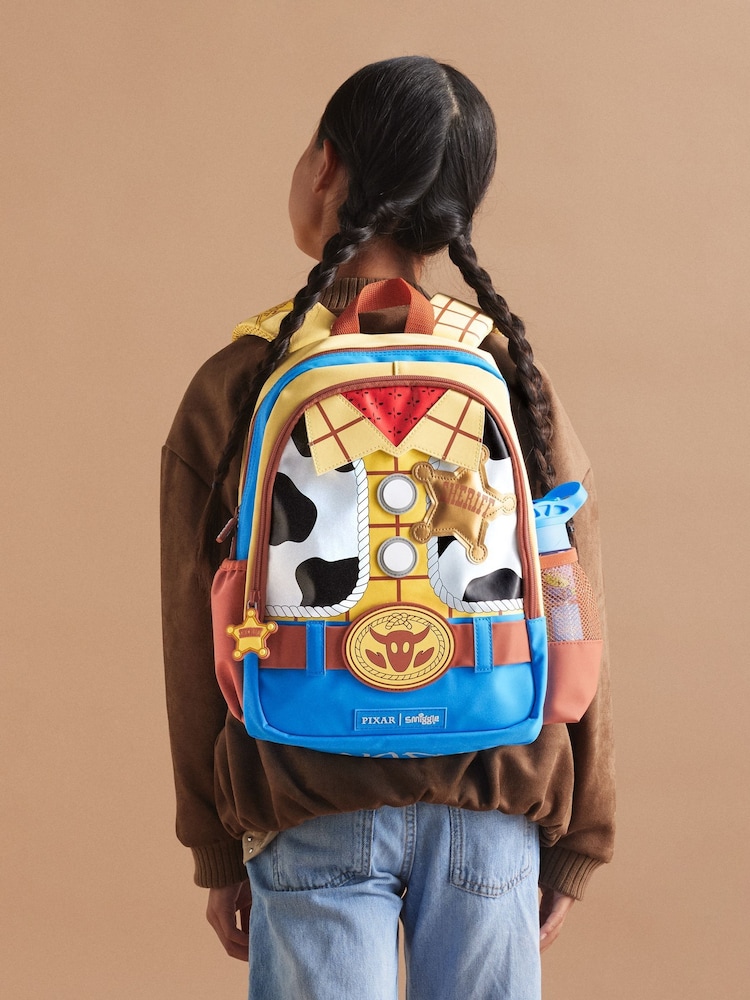 Smiggle Yellow Toy Story Junior Character Backpack - Image 1 of 4 Smiggle Yellow Toy Story Junior Character Backpack - Image 1 of 4