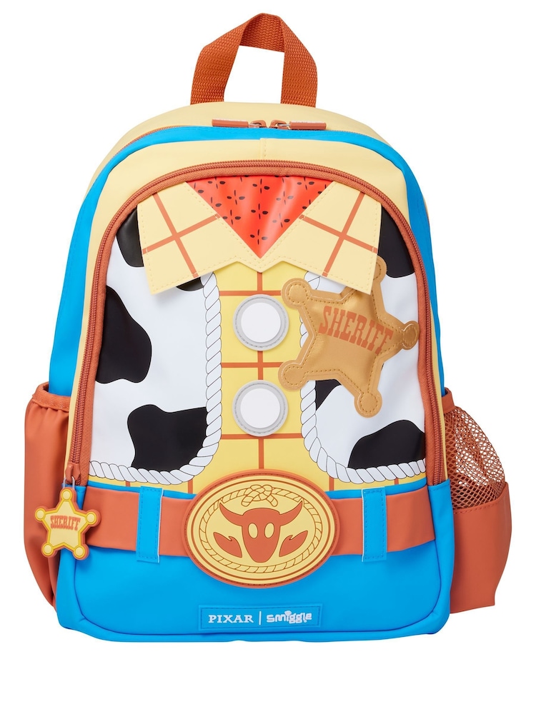 Smiggle Yellow Toy Story Junior Character Backpack - Image 2 of 4 Smiggle Yellow Toy Story Junior Character Backpack - Image 2 of 4