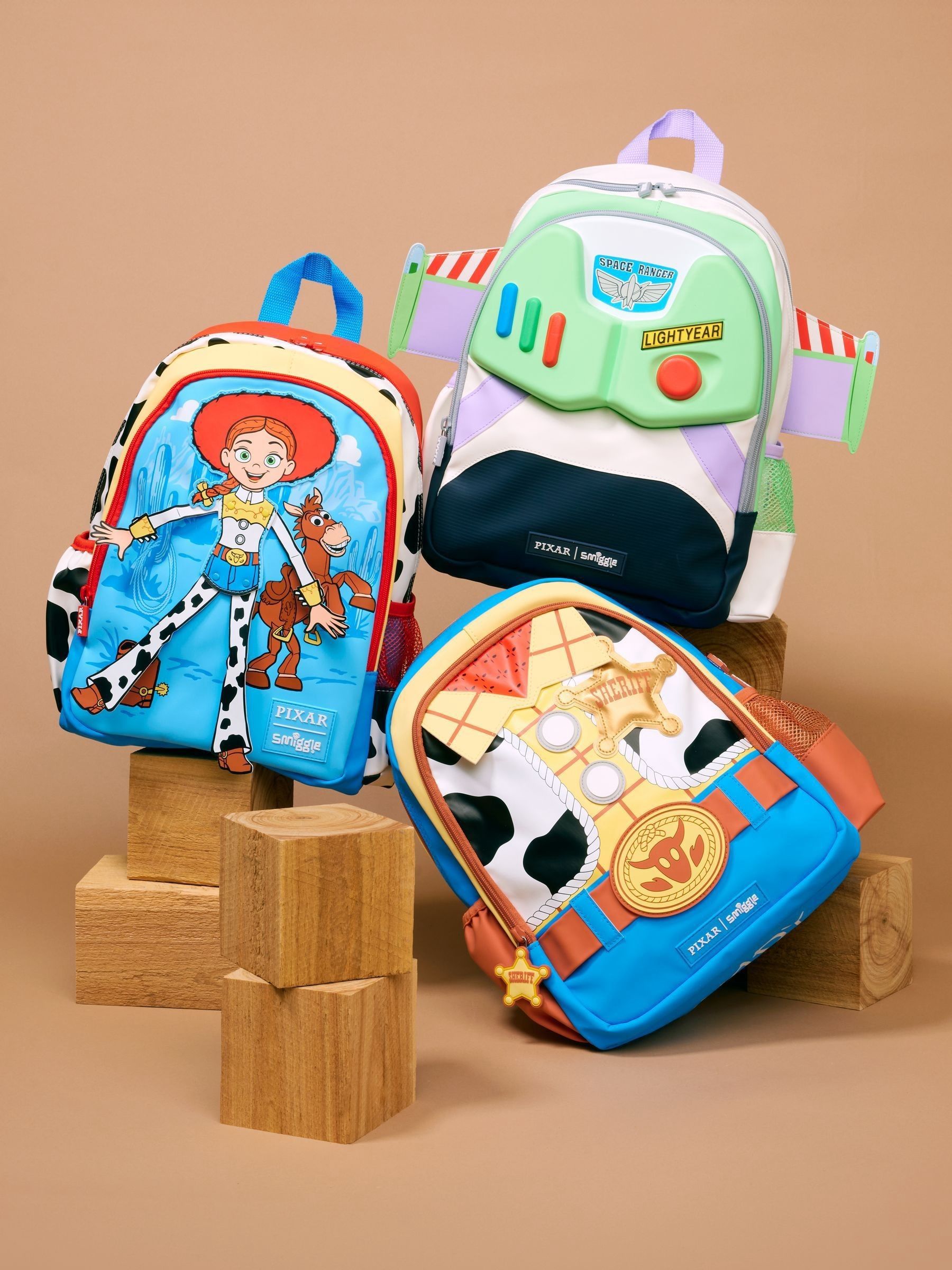 Buy Smiggle Yellow Toy Story Junior Character Backpack from Next