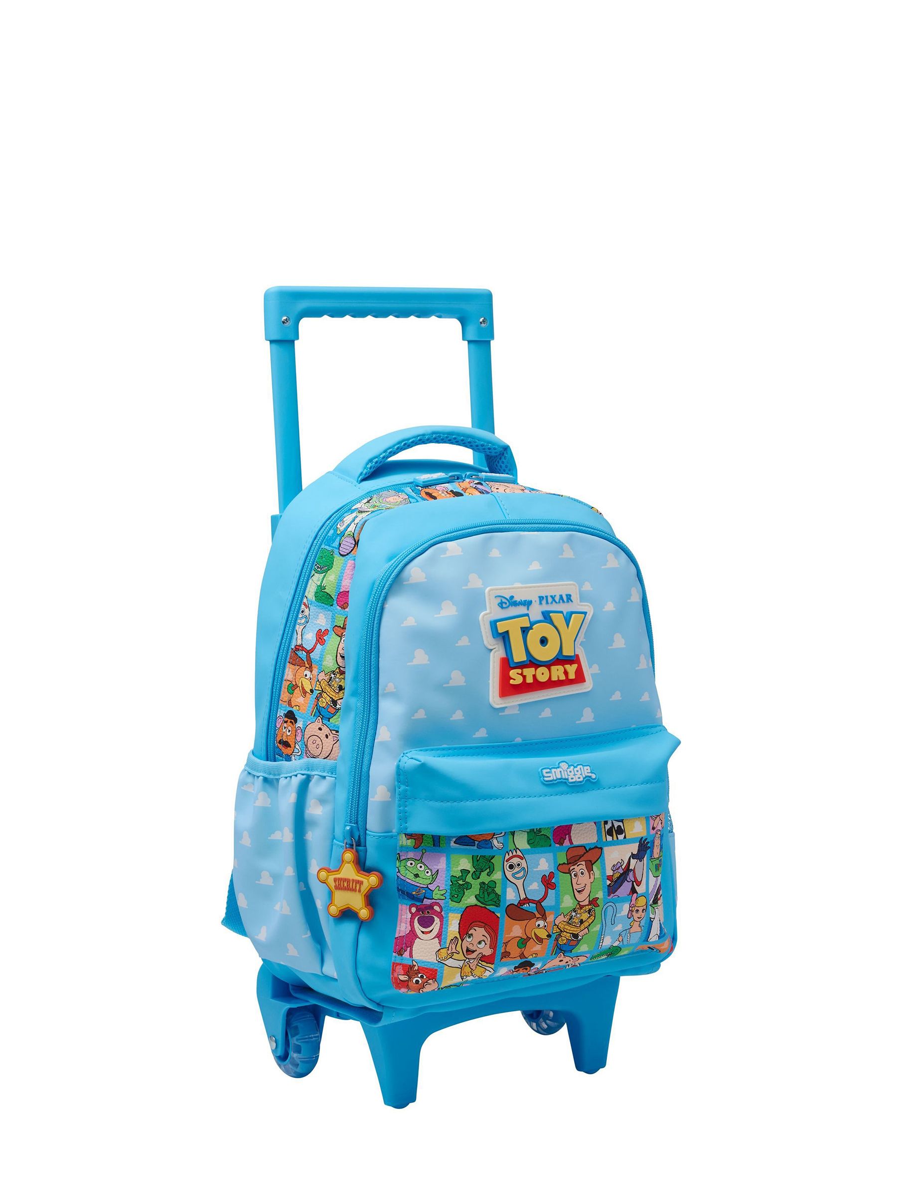 Buy Smiggle Blue Toy Story Junior Trolley Backpack from Next Spain
