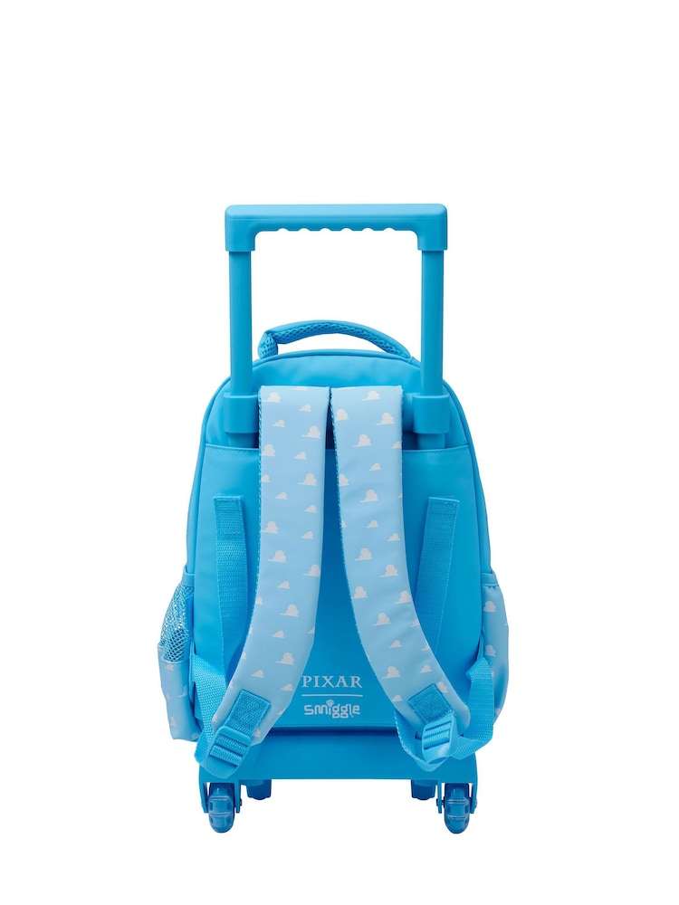 Smiggle Blue Toy Story Junior Trolley Backpack - Image 3 of 3 Smiggle Blue Toy Story Junior Trolley Backpack - Image 3 of 3