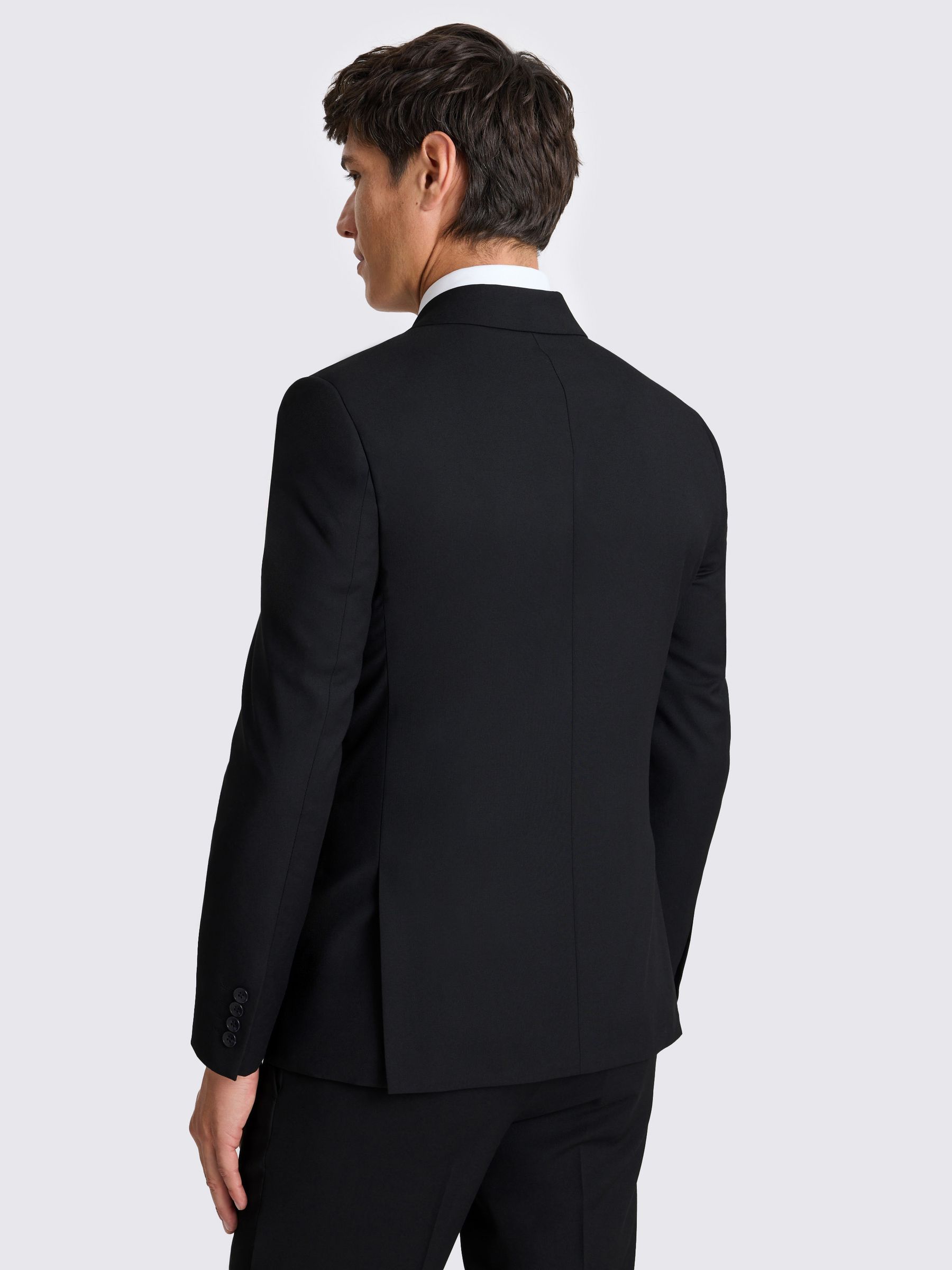 Buy MOSS Black Slim Fit Stretch Suit Jacket from Next USA