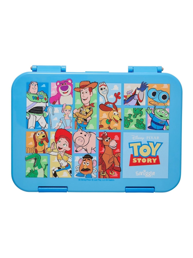 Smiggle Blue Toy Story Medium Bento Lunchbox - Image 1 of 4 Smiggle Blue Toy Story Medium Bento Lunchbox - Image 1 of 4