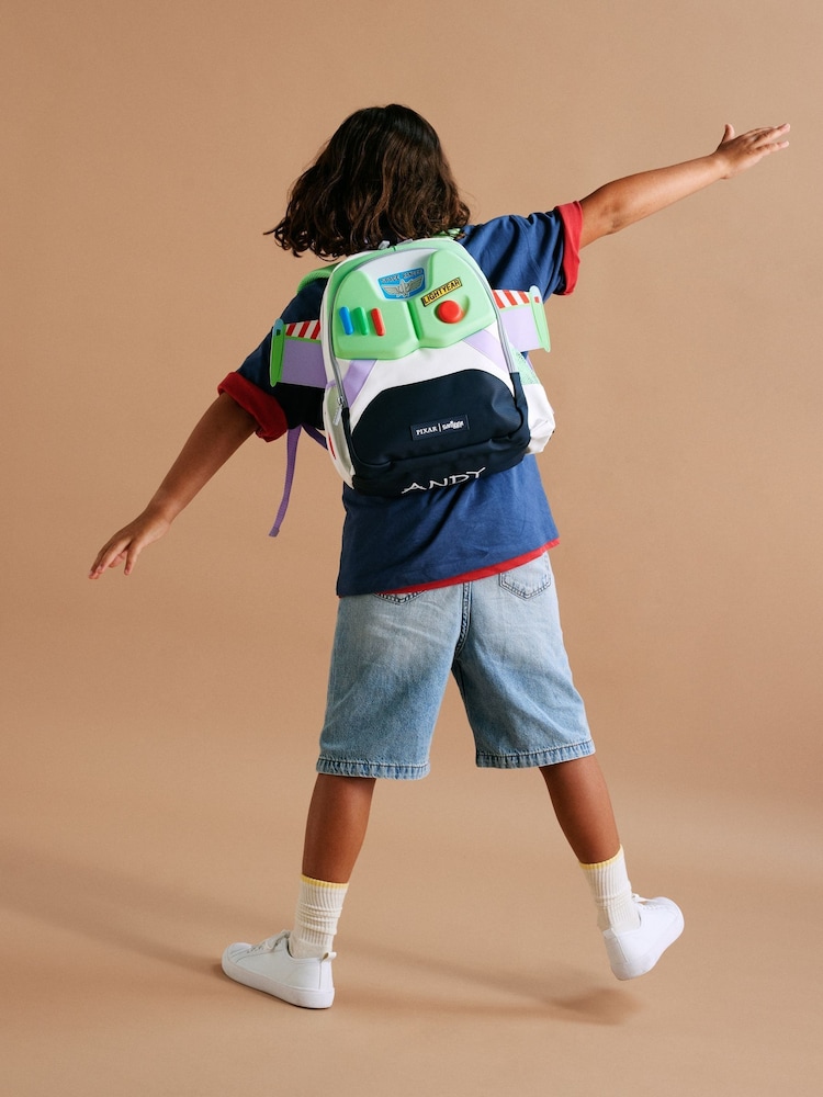 Smiggle Green Toy Story Junior Character Backpack - Image 4 of 4 Smiggle Green Toy Story Junior Character Backpack - Image 4 of 4