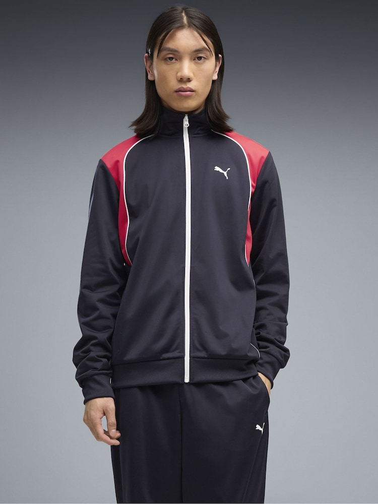 Puma Poly Piping Tracksuit - Image 1 of 5