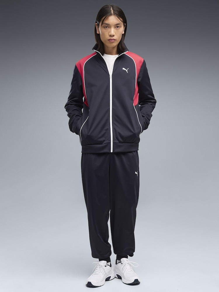 Puma Poly Piping Tracksuit - Image 2 of 5