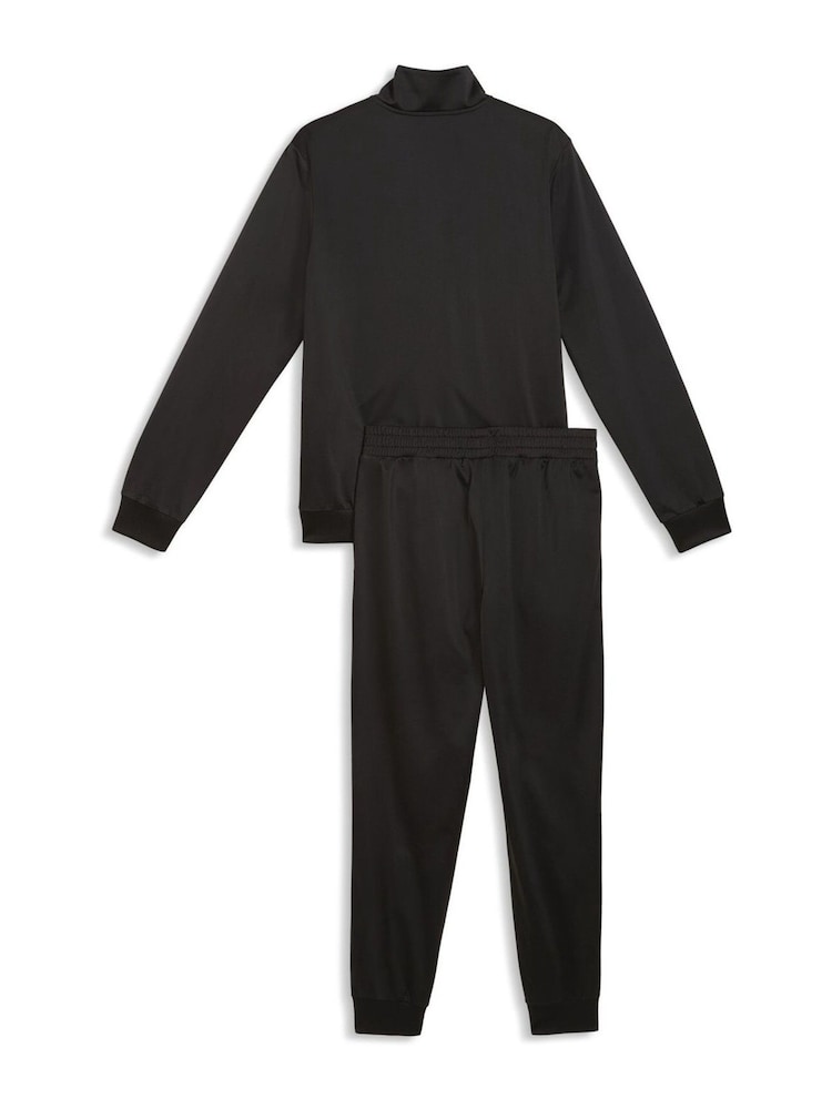 Puma Black Poly Piping Tracksuit - Image 5 of 5 Puma Black Poly Piping Tracksuit - Image 5 of 5