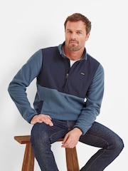 Tog 24 Blue Herwick Quarter Zip Fleece - Image 4 of 7