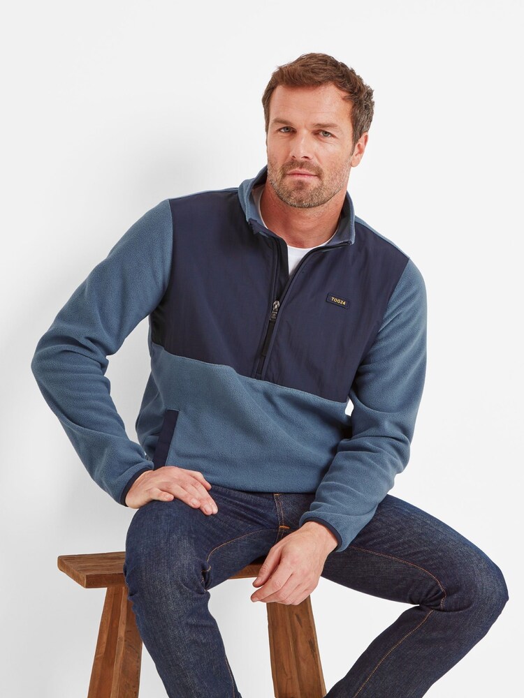 Blauw - Tog 24 Herwick Quarter Zip Fleece - Image 4 of 7