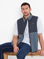 Tog 24 Blue Marray Fleece Gilet - Image 4 of 7
