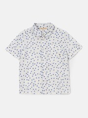 Angel & Rocket White Spot Toby Textured Shirt - Image 4 of 6
