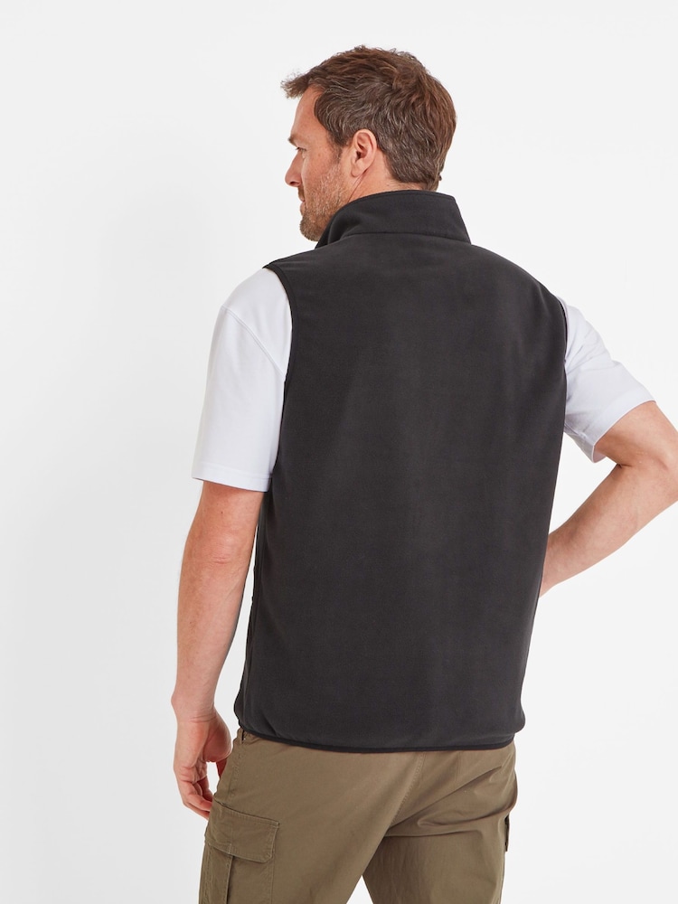 Tog 24 Black Marray Fleece Gilet - Image 2 of 7