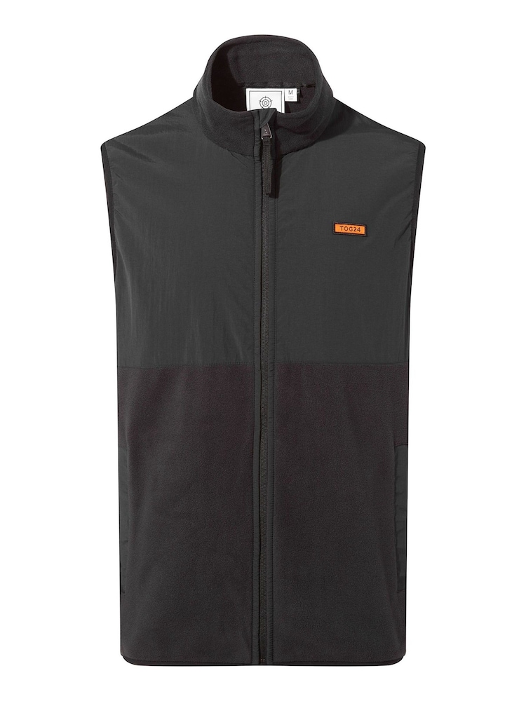 Tog 24 Black Marray Fleece Gilet - Image 7 of 7
