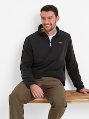 Tog 24 Black Herwick Quarter Zip Fleece - Image 4 of 7