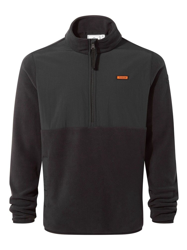 Tog 24 Black Herwick Quarter Zip Fleece - Image 7 of 7