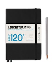 LEUCHTTURM1917 Black 120G Edition Medium A5 Hardcover Ruled Notebook - Image 2 of 5
