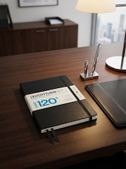 LEUCHTTURM1917 Black 120G Edition Medium A5 Hardcover Ruled Notebook - Image 3 of 5