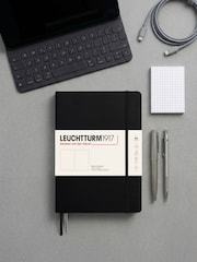 LEUCHTTURM1917 Black Composition B5 Hardcover Plain Notebook - Image 1 of 5