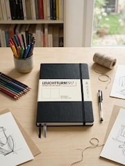 LEUCHTTURM1917 Black Composition B5 Hardcover Plain Notebook - Image 4 of 5