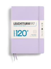 LEUCHTTURM1917 Lilac 120G Edition Medium A5 Hardcover Ruled Notebook - Image 2 of 9