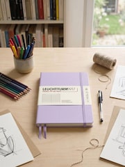 LEUCHTTURM1917 Lilac Composition B5 Hardcover Ruled Notebook - Image 4 of 8