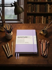 LEUCHTTURM1917 Lilac Composition B5 Hardcover Ruled Notebook - Image 5 of 8