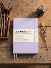 LEUCHTTURM1917 Lilac Composition B5 Hardcover Ruled Notebook - Image 8 of 8