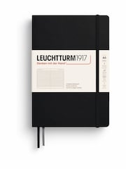 LEUCHTTURM1917 Black Medium A5 Hardcover Ruled Notebook - Image 2 of 8