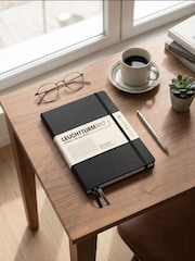 LEUCHTTURM1917 Black Medium A5 Hardcover Ruled Notebook - Image 6 of 8