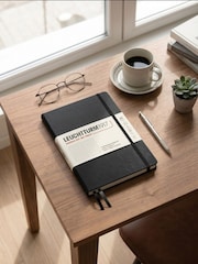 LEUCHTTURM1917 Black Medium A5 Hardcover Dotted Notebook - Image 6 of 8